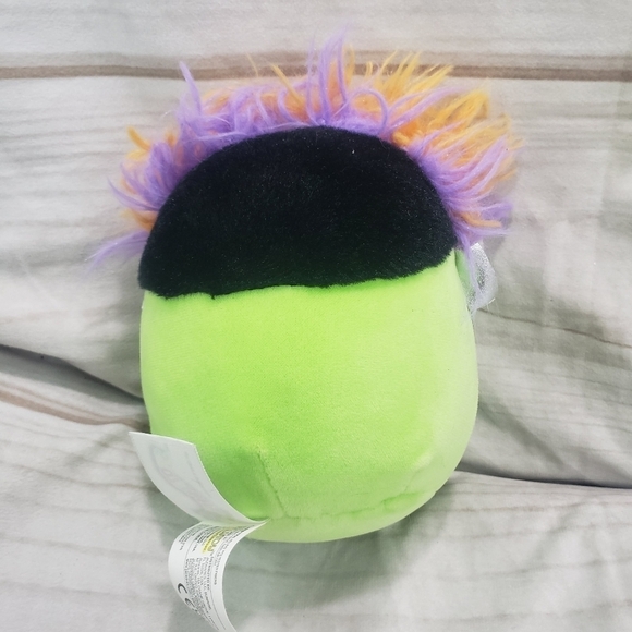 Squishmallows Halloween Squad Frankie Frankenstein 5 Inch Plush 2021 Fuzzy Hair - Picture 4 of 7